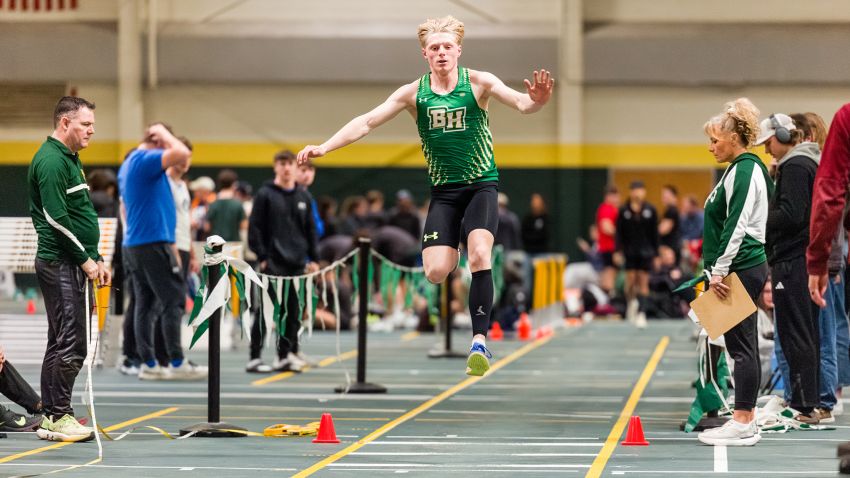 Custer alum Drew Lehman breaks 50-year-old BHSU triple jump record at home meet